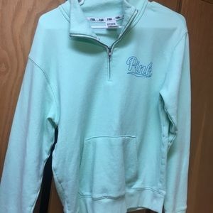 Mint Green Victoria’s Secret “Pink” Pullover